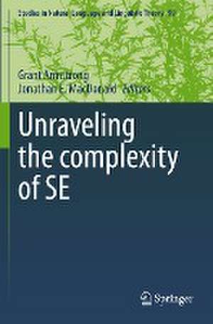 Unraveling the complexity of SE de Grant Armstrong