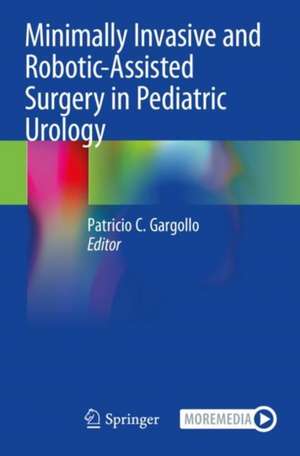 Minimally Invasive and Robotic-Assisted Surgery in Pediatric Urology de Patricio C. Gargollo