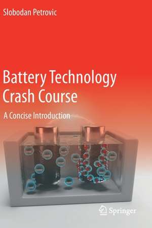 Battery Technology Crash Course: A Concise Introduction de Slobodan Petrovic