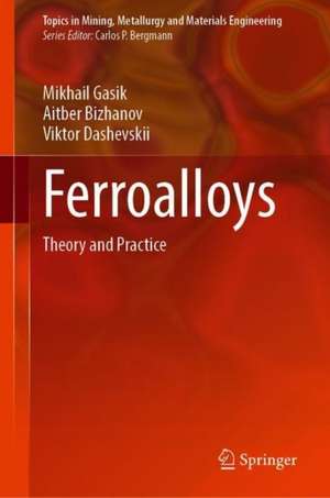 Ferroalloys: Theory and Practice de Mikhail Gasik