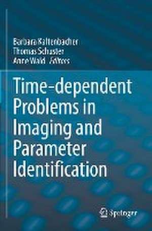 Time-dependent Problems in Imaging and Parameter Identification de Barbara Kaltenbacher