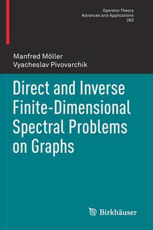 Direct and Inverse Finite-Dimensional Spectral Problems on Graphs de Manfred Möller