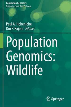 Population Genomics: Wildlife de Paul A. Hohenlohe