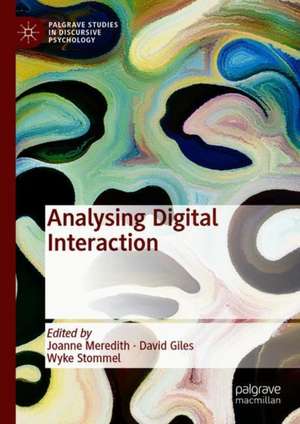 Analysing Digital Interaction de Joanne Meredith