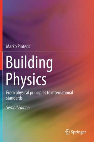 Building Physics: From physical principles to international standards de Marko Pinterić