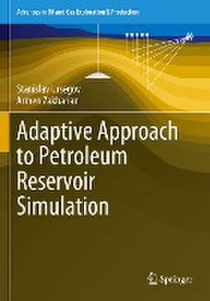 Adaptive Approach to Petroleum Reservoir Simulation de Stanislav Ursegov