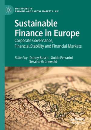 Sustainable Finance in Europe: Corporate Governance, Financial Stability and Financial Markets de Danny Busch