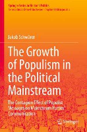 The Growth of Populism in the Political Mainstream: The Contagion Effect of Populist Messages on Mainstream Parties’ Communication de Jakob Schwörer