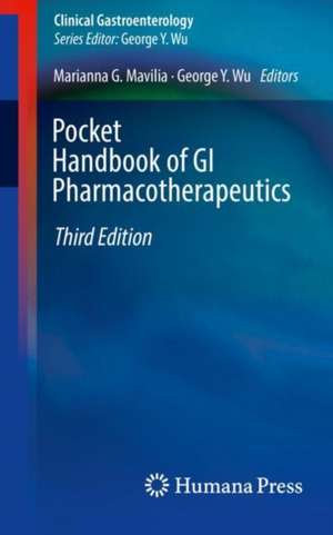 Pocket Handbook of GI Pharmacotherapeutics de Marianna G. Mavilia