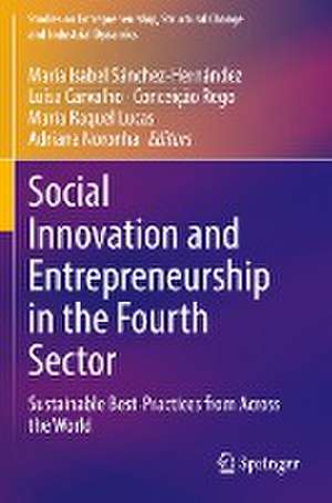 Social Innovation and Entrepreneurship in the Fourth Sector: Sustainable Best-Practices from Across the World de María Isabel Sánchez-Hernández