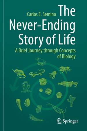 The Never-Ending Story of Life: A Brief Journey through Concepts of Biology de Carlos E. Semino