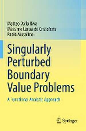 Singularly Perturbed Boundary Value Problems: A Functional Analytic Approach de Matteo Dalla Riva