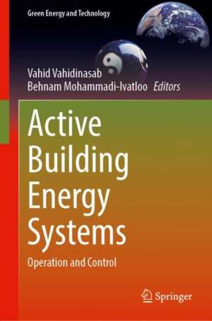 Active Building Energy Systems: Operation and Control de Vahid Vahidinasab