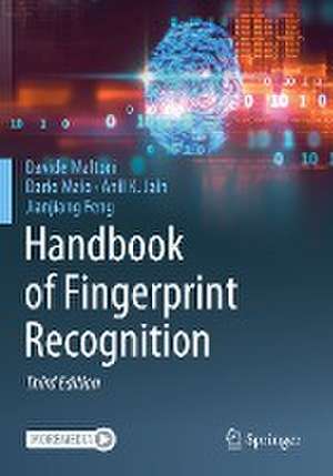 Handbook of Fingerprint Recognition de Davide Maltoni