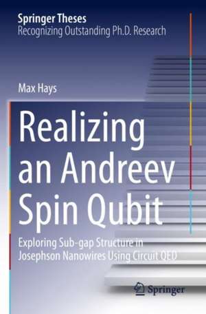 Realizing an Andreev Spin Qubit: Exploring Sub-gap Structure in Josephson Nanowires Using Circuit QED de Max Hays