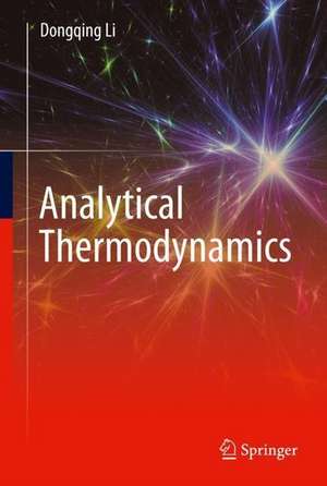 Analytical Thermodynamics de Dongqing Li