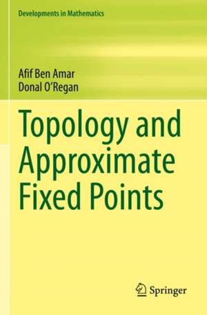 Topology and Approximate Fixed Points de Afif Ben Amar