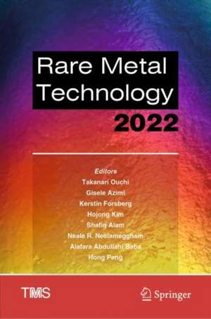 Rare Metal Technology 2022 de Takanari Ouchi