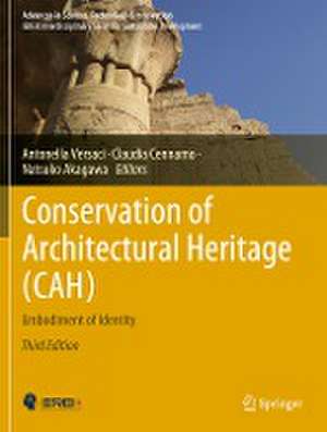 Conservation of Architectural Heritage (CAH): Embodiment of Identity de Antonella Versaci