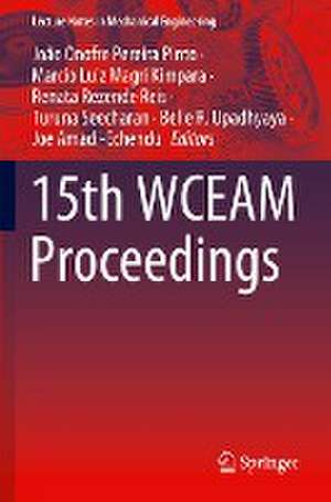 15th WCEAM Proceedings de João Onofre Pereira Pinto