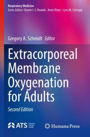 Extracorporeal Membrane Oxygenation for Adults de Gregory A. Schmidt