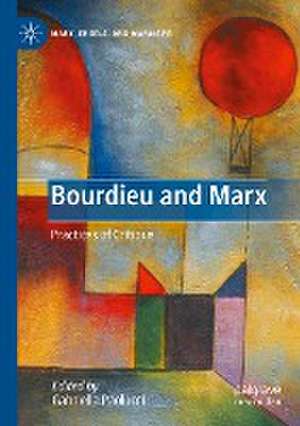 Bourdieu and Marx: Practices of Critique de Gabriella Paolucci