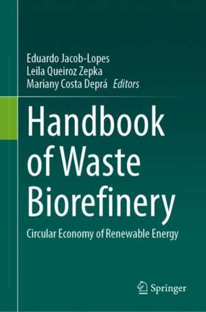 Handbook of Waste Biorefinery: Circular Economy of Renewable Energy de Eduardo Jacob-Lopes