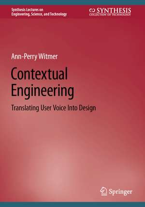 Contextual Engineering de Ann-Perry Witmer