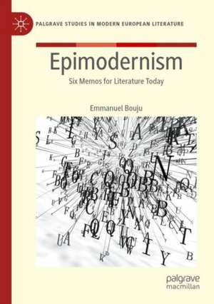 Epimodernism de Emmanuel Bouju