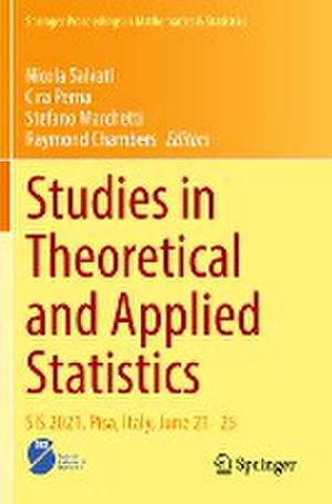 Studies in Theoretical and Applied Statistics: SIS 2021, Pisa, Italy, June 21–25 de Nicola Salvati