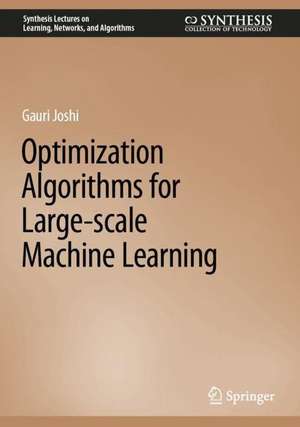 Optimization Algorithms for Distributed Machine Learning de Gauri Joshi