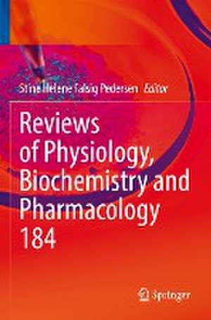 Reviews of Physiology, Biochemistry and Pharmacology de Stine Helene Falsig Pedersen