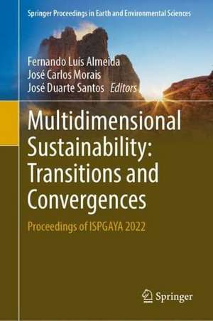 Multidimensional Sustainability: Transitions and Convergences: Proceedings of ISPGAYA 2022 de Fernando Luís Almeida