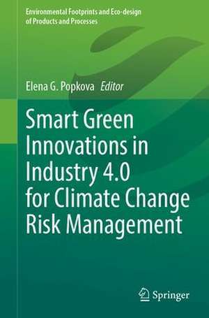 Smart Green Innovations in Industry 4.0 for Climate Change Risk Management de Elena G. Popkova