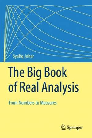 The Big Book of Real Analysis: From Numbers to Measures de Syafiq Johar