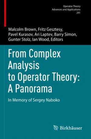 From Complex Analysis to Operator Theory: A Panorama de Malcolm Brown