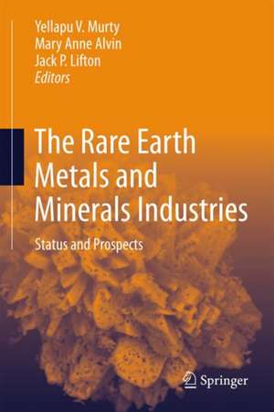 Rare Earth Metals and Minerals Industries: Status and Prospects de Yellapu V Murty