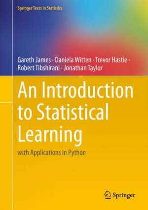 An Introduction to Statistical Learning: with Applications in Python de Gareth James