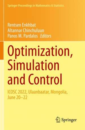 Optimization, Simulation and Control de Rentsen Enkhbat