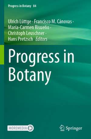 Progress in Botany Vol. 84 de Ulrich Lüttge