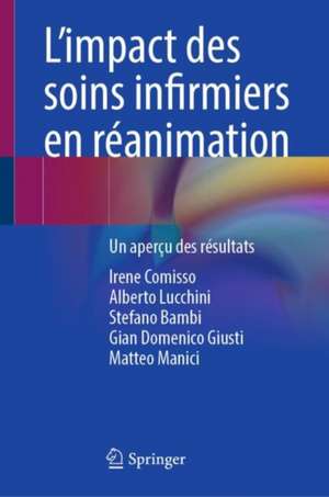 L’impact des soins infirmiers en réanimation: Un aperçu des résultats de Irene Comisso