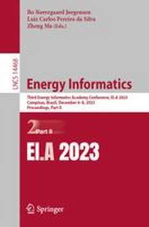 Energy Informatics de Bo Nørregaard Jørgensen