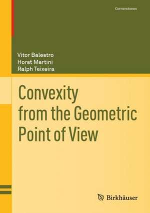 Convexity from the Geometric Point of View de Vitor Balestro