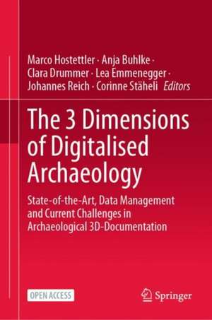 The 3 Dimensions of Digitalised Archaeology: State-of-the-Art, Data Management and Current Challenges in Archaeological 3D-Documentation de Marco Hostettler