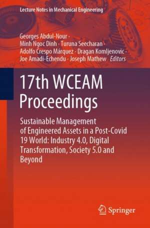 17th WCEAM Proceedings de Georges Abdul-Nour