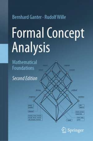 Formal Concept Analysis: Mathematical Foundations de Bernhard Ganter