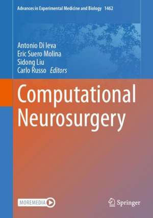 Computational Neurosurgery de Antonio Di Ieva