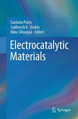 Electrocatalytic Materials de Santanu Patra