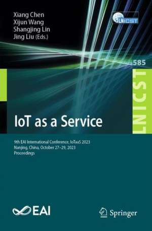 IoT as a Service de Xiang Chen