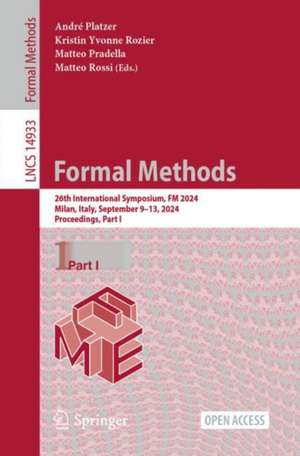Formal Methods de André Platzer